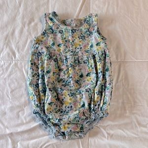 6-12 month bubble romper